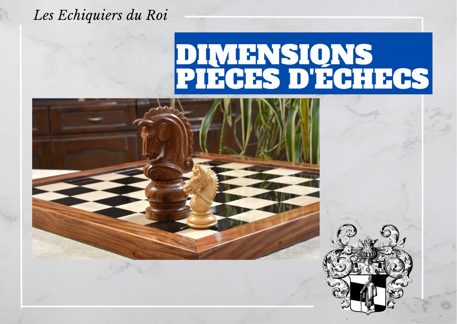 Dimensões das peças de xadrez